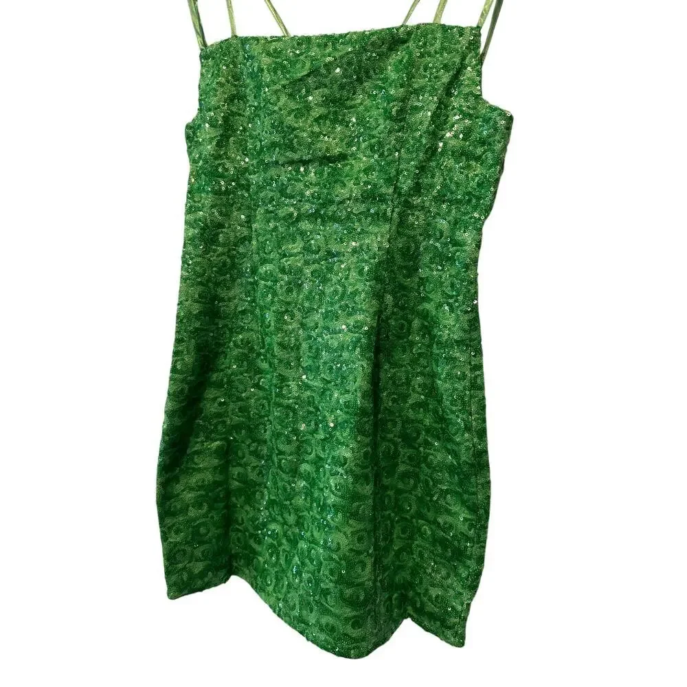 NEW Atoir Size 2 XS Green Crystal Dream Mini Dress Party Birthday Photoshoot